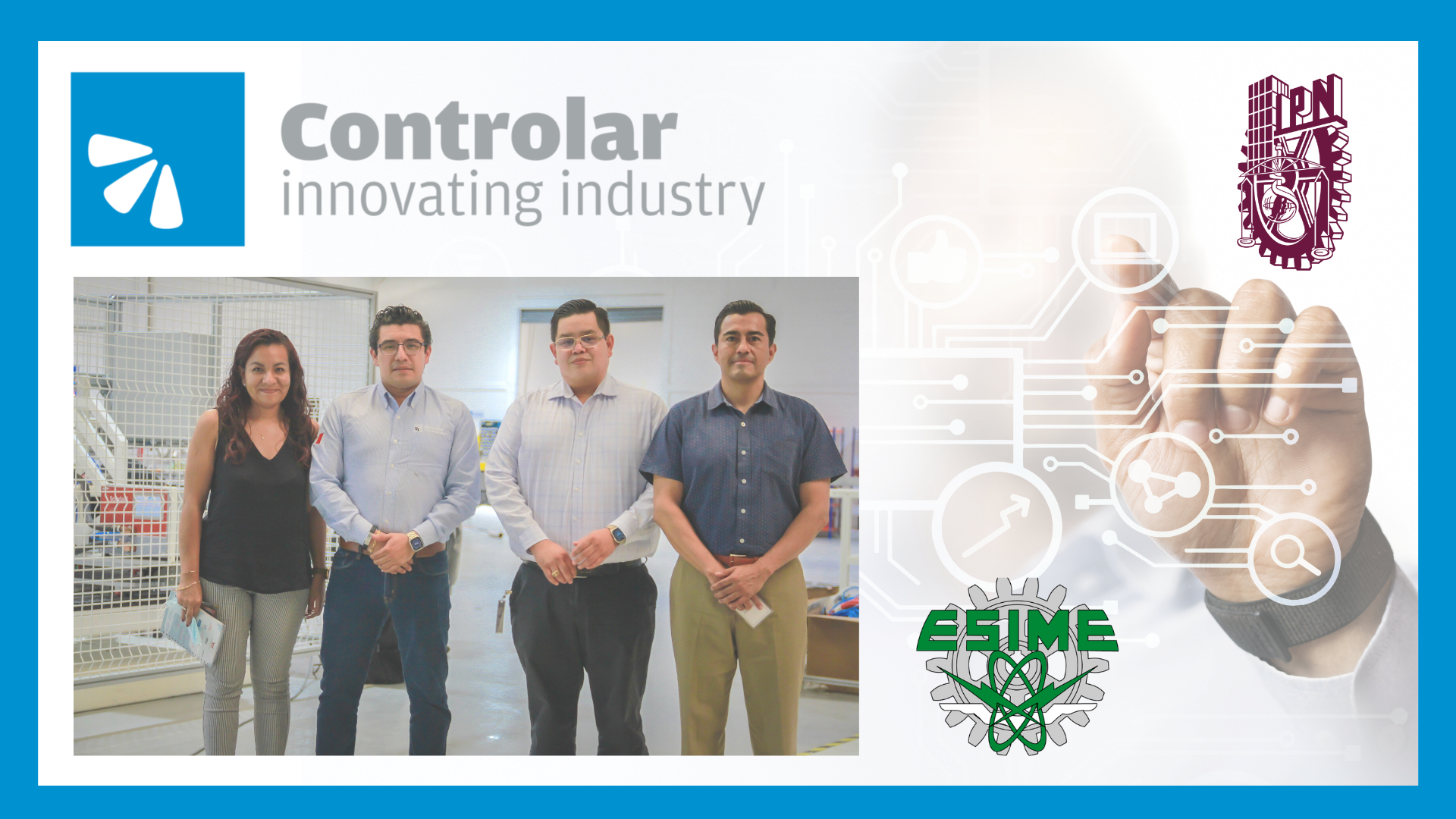 Controlar establishes educational-professional program with the National Polytechnic Institute of Mexico