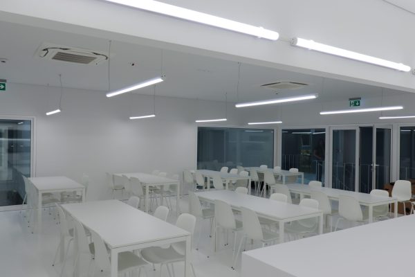 Minimalist design cafeteria