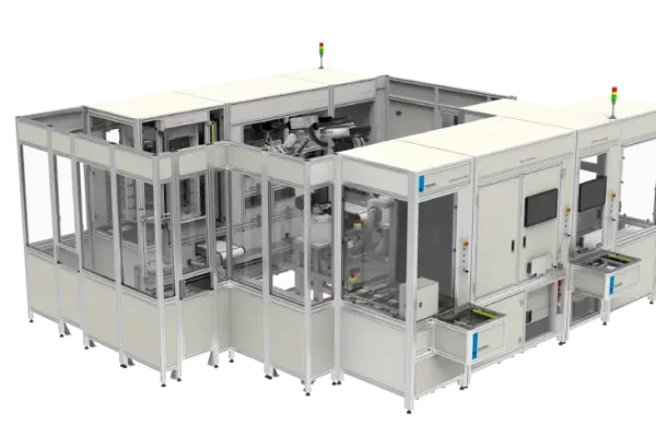 Automated Assembly Line for EV Cell Management Control of Batteries