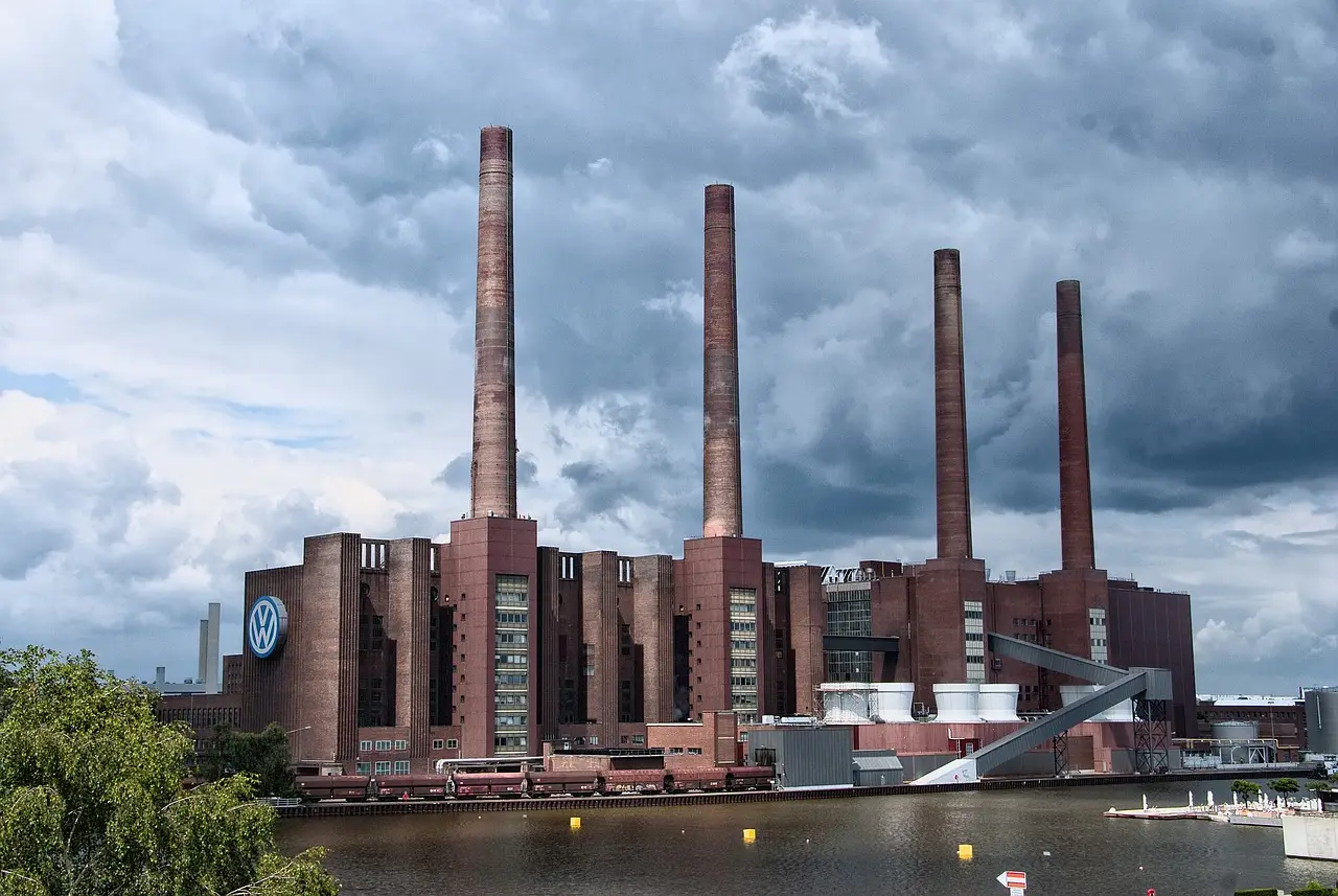 Volkswagen plant in Wolfsburg