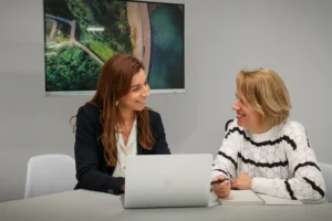 Benedita Machado e Cristina Mota