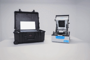 Controlar's PTCase and Ingun fixture for infotainment test system